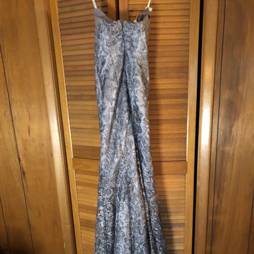 Jaeden strapless evening gown